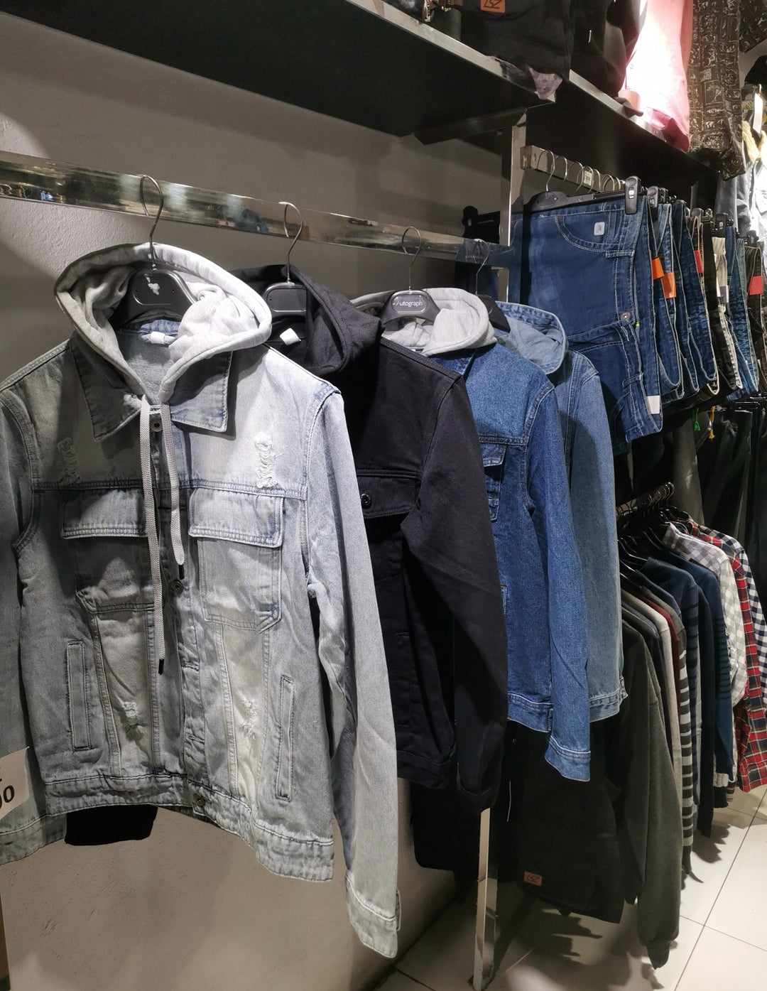Denim Jacket with removeable hood