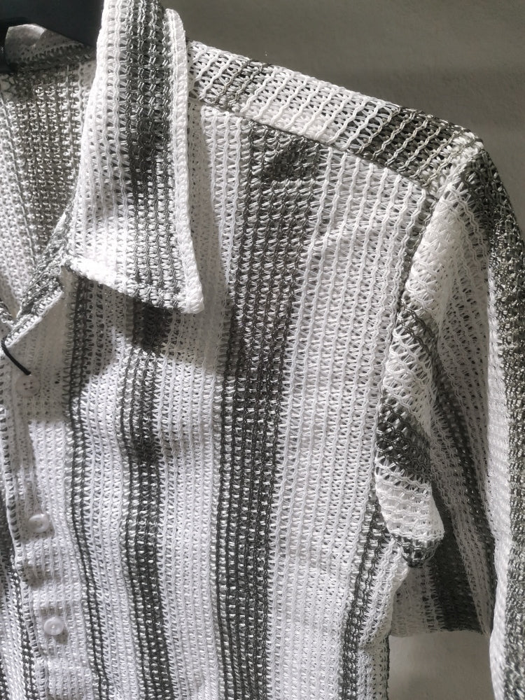 Cuban crochet shirt