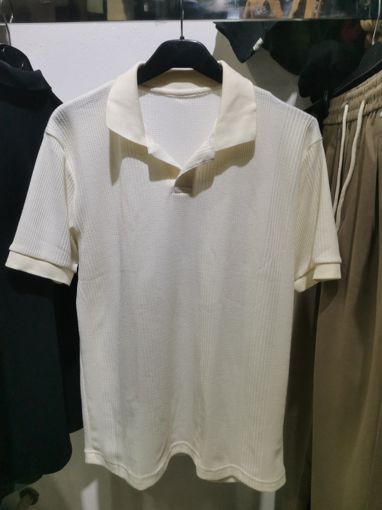 Oversized polo shirt