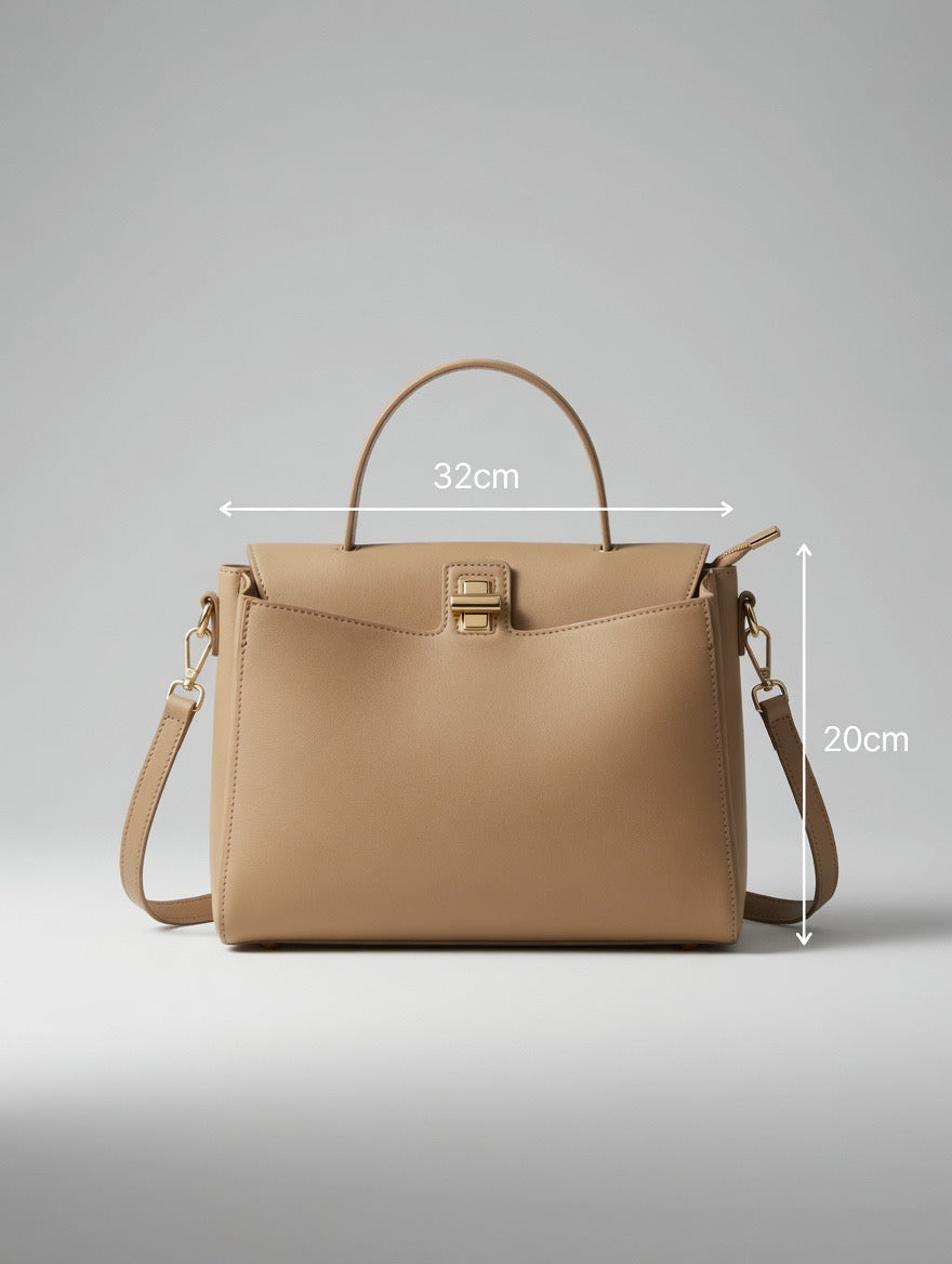 Signature Structured Tote Bag