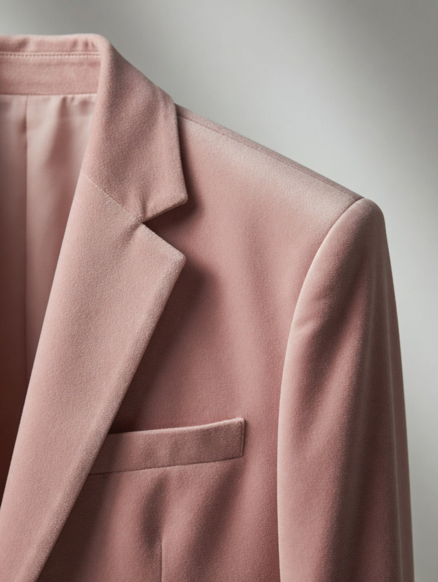 Velour Blazer