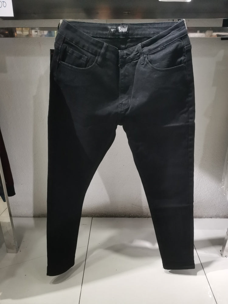 Washed Fitted Jeans