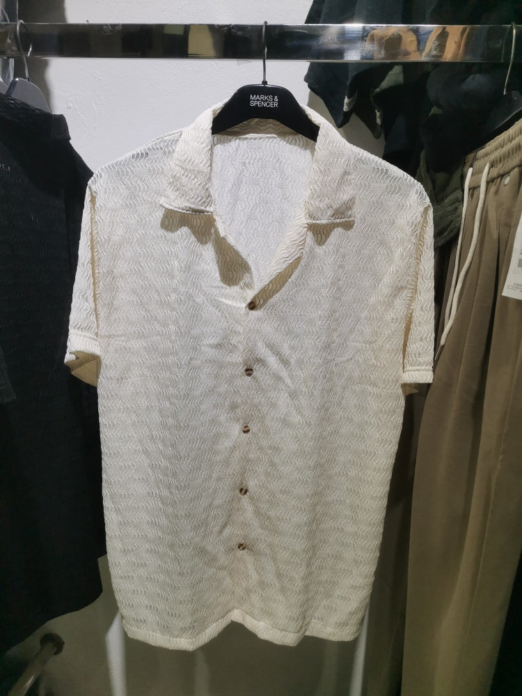 Crochet oversized shirts