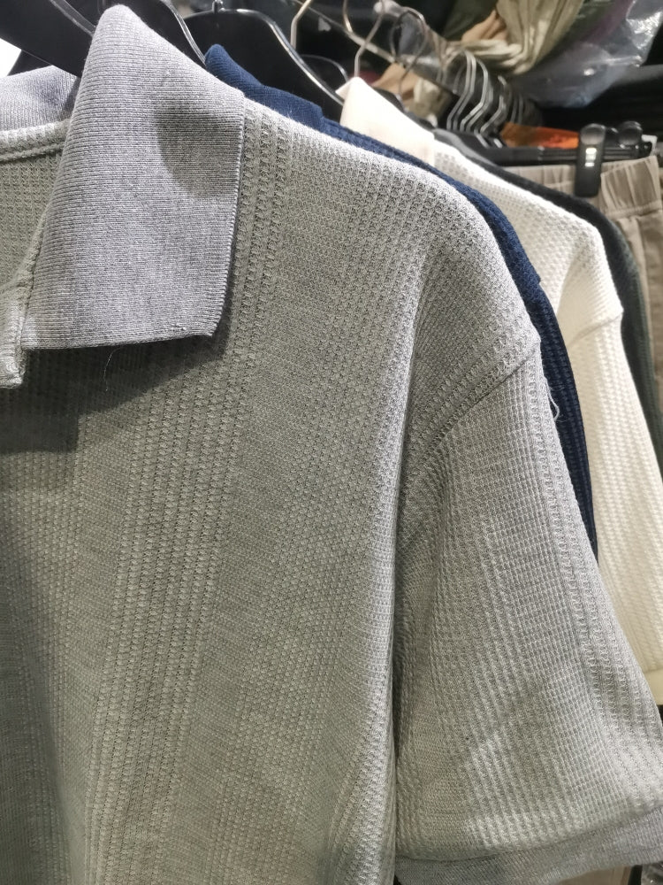 Oversized polo shirt