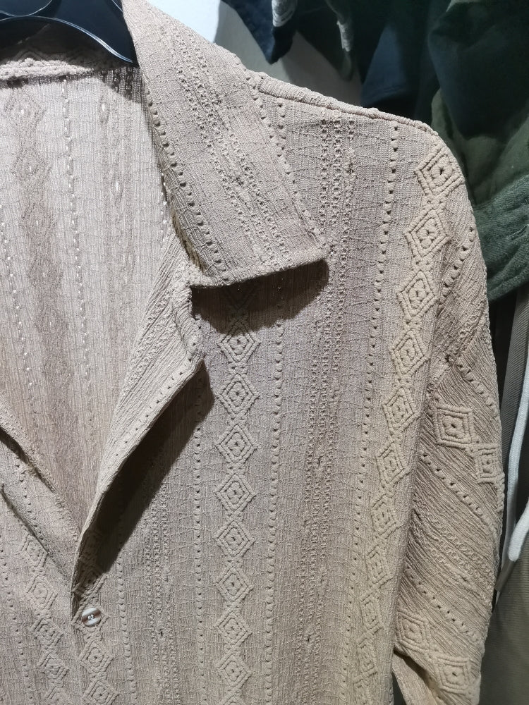 Crochet oversized shirts