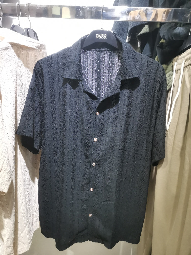 Crochet oversized shirts