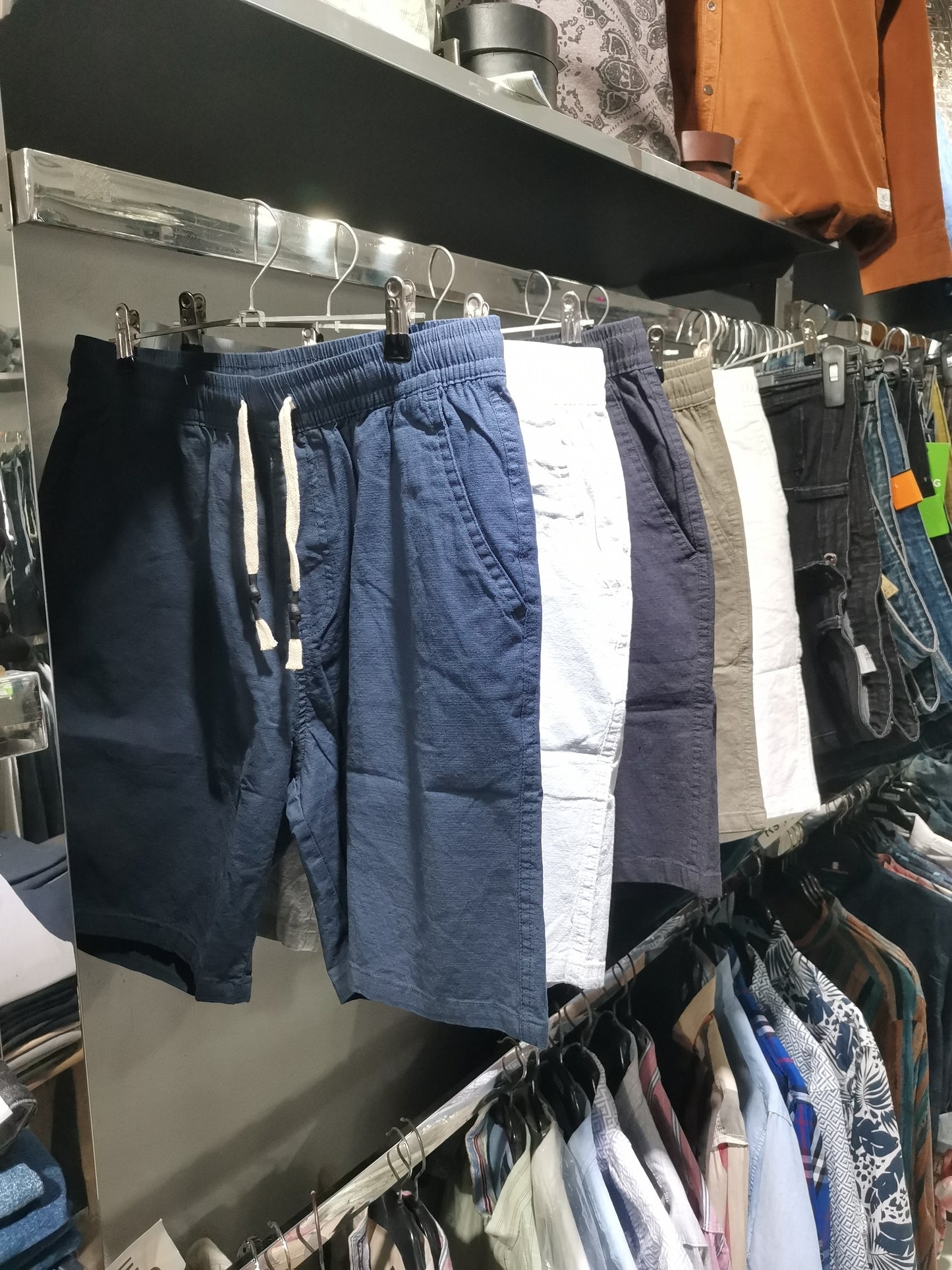 LINEN RELAXED SHORTS