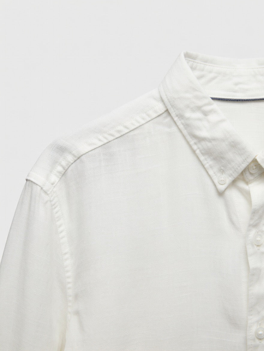 Linen Button-Down Shirt