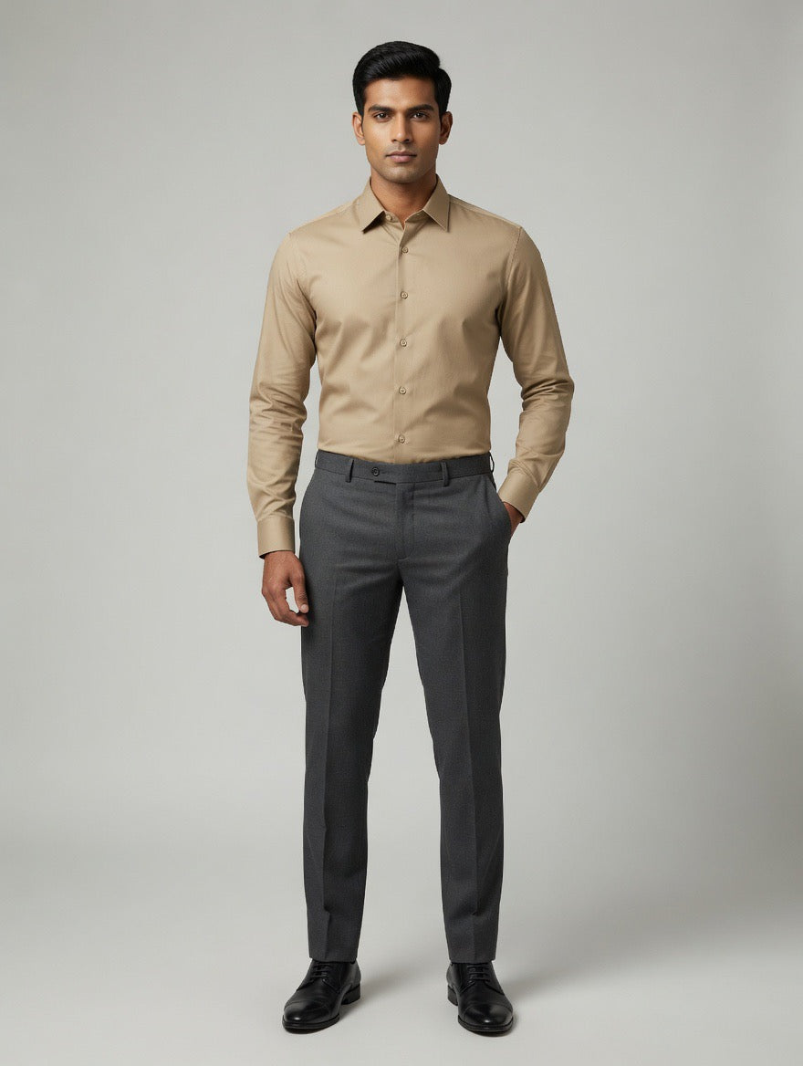 Premium Formal Cotton-Stretch Shirts