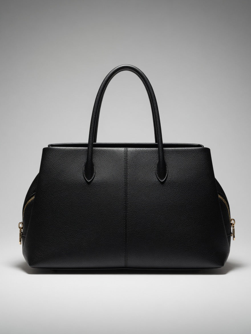 Multi-Strap Vintage Duffel Tote Bag