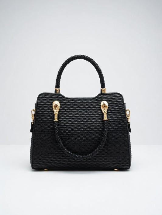 Woven Texture Tote Bag