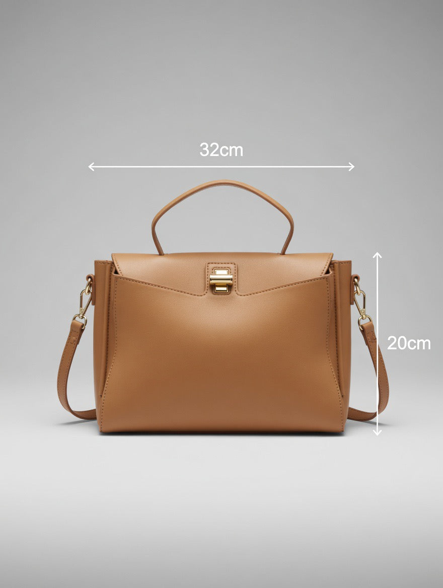 Signature Structured Tote Bag