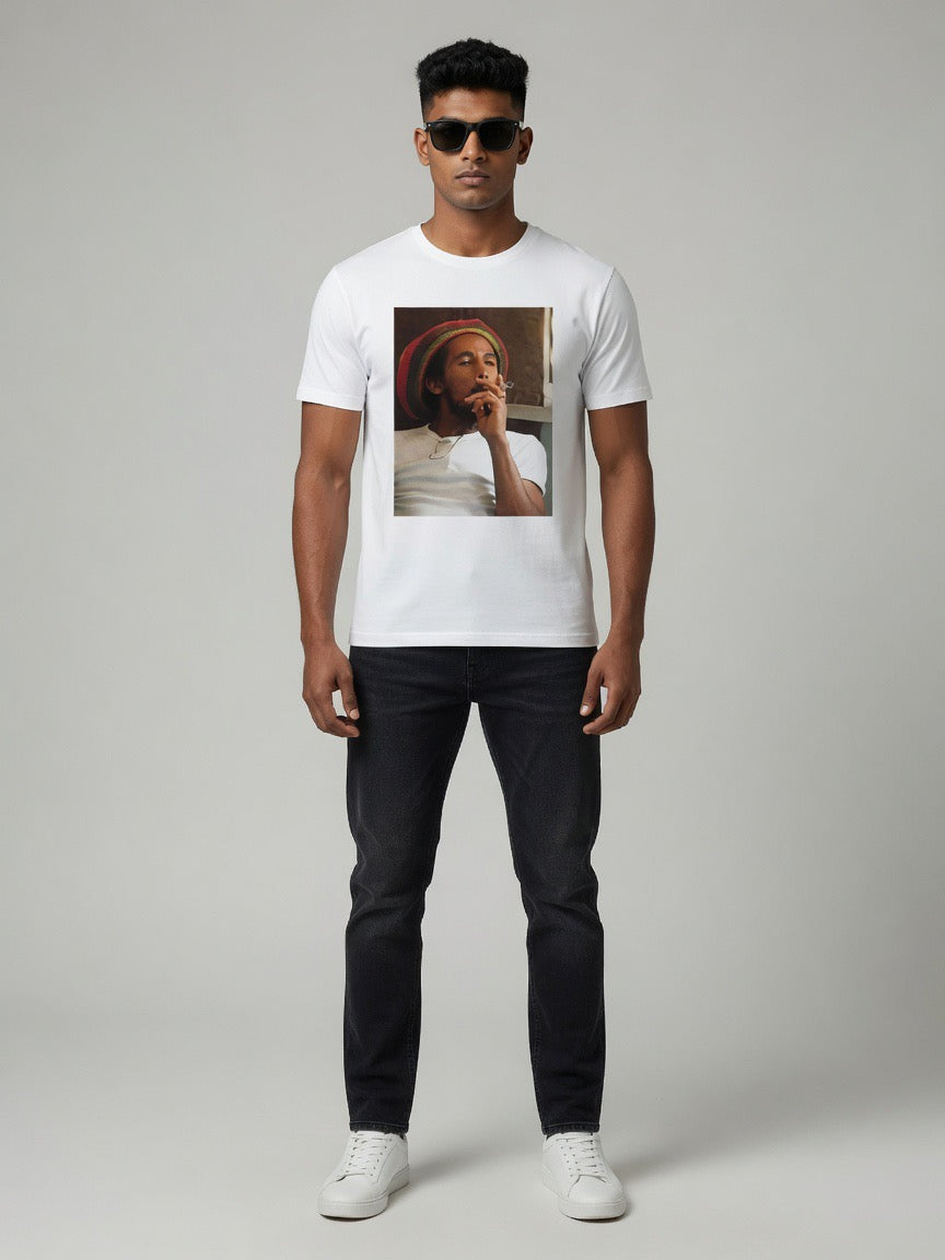 Bob Marley Iconic Portrait Tee