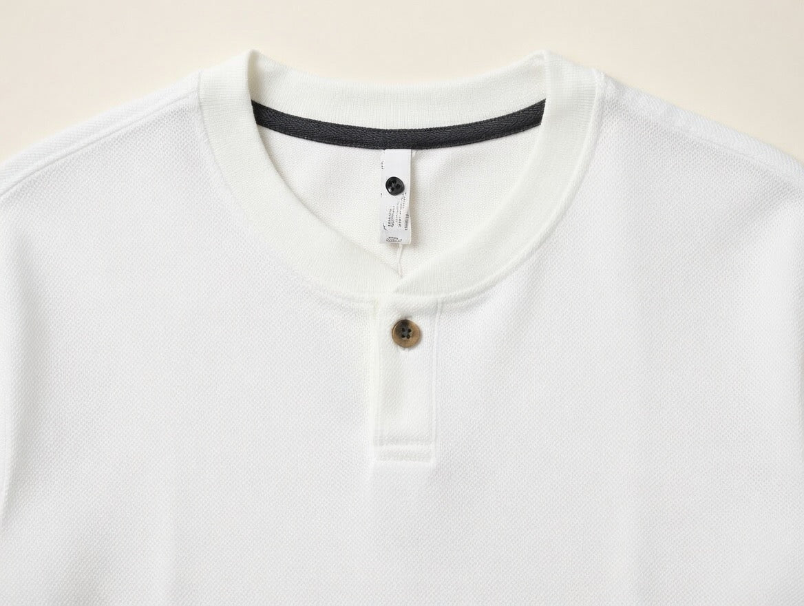 Oversized Bomber collar Relaxed T shirt