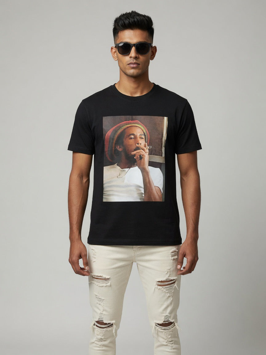 Bob Marley Iconic Portrait Tee