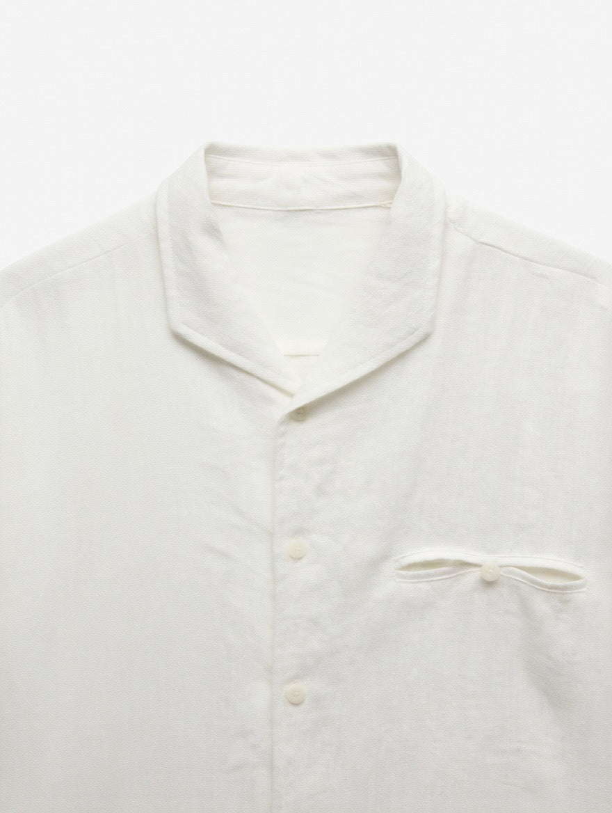 Cuban Collar Camp Shirt