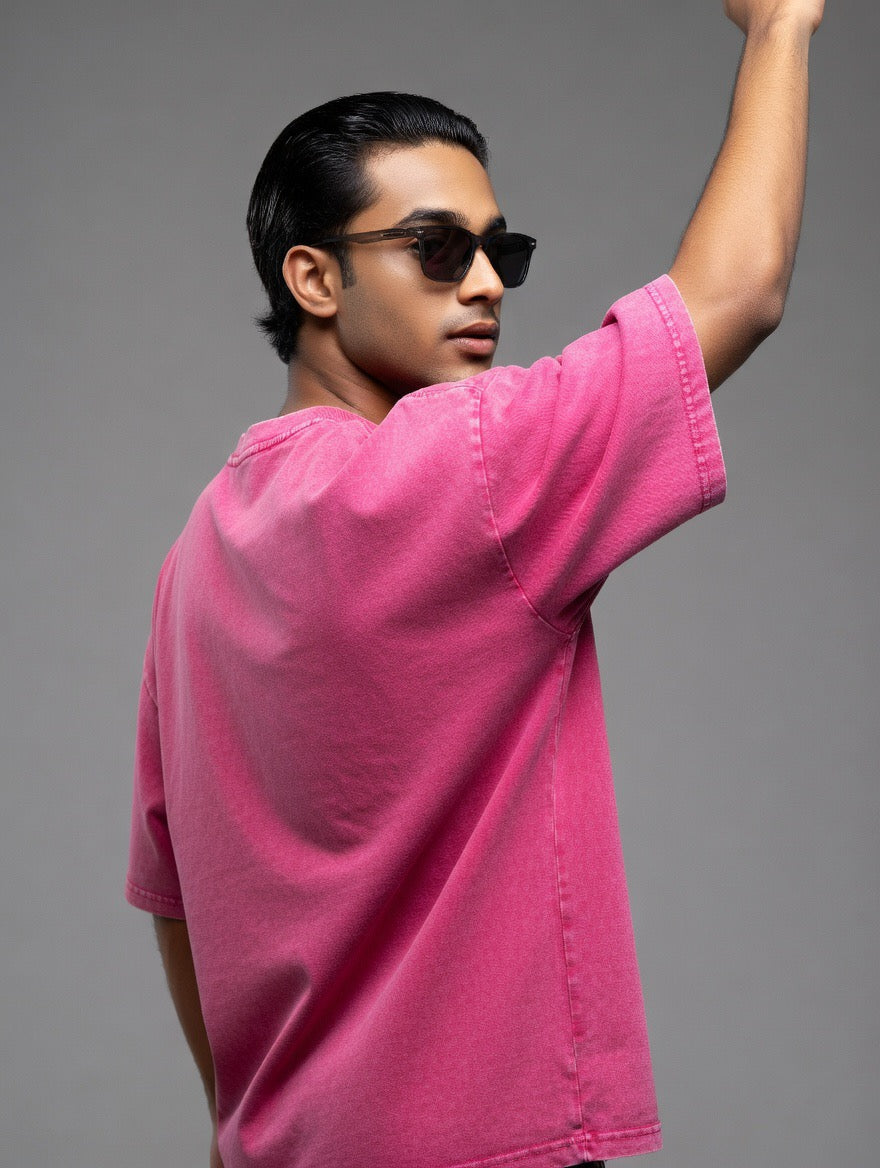 Acid Wash Oversized T-Shirt