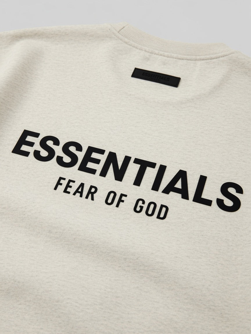 Essentials Ethnic Print Crew Sweater