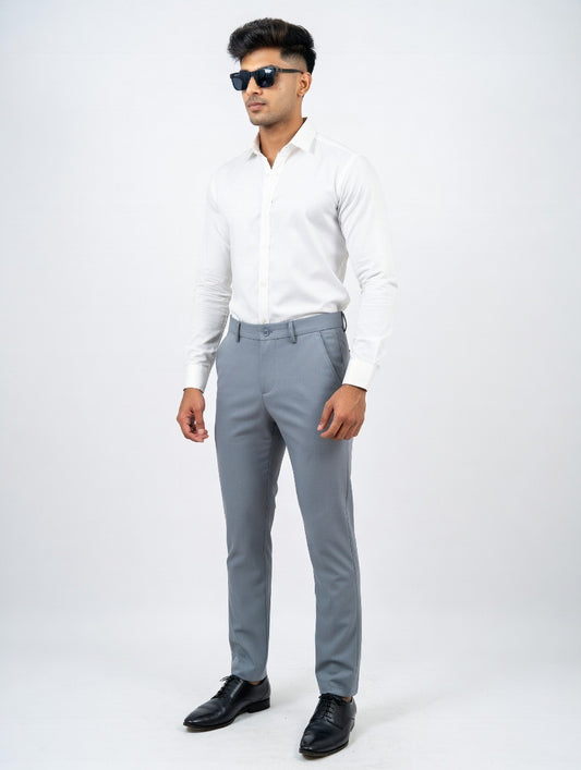 Slim Fit Tailored Chino Trousers