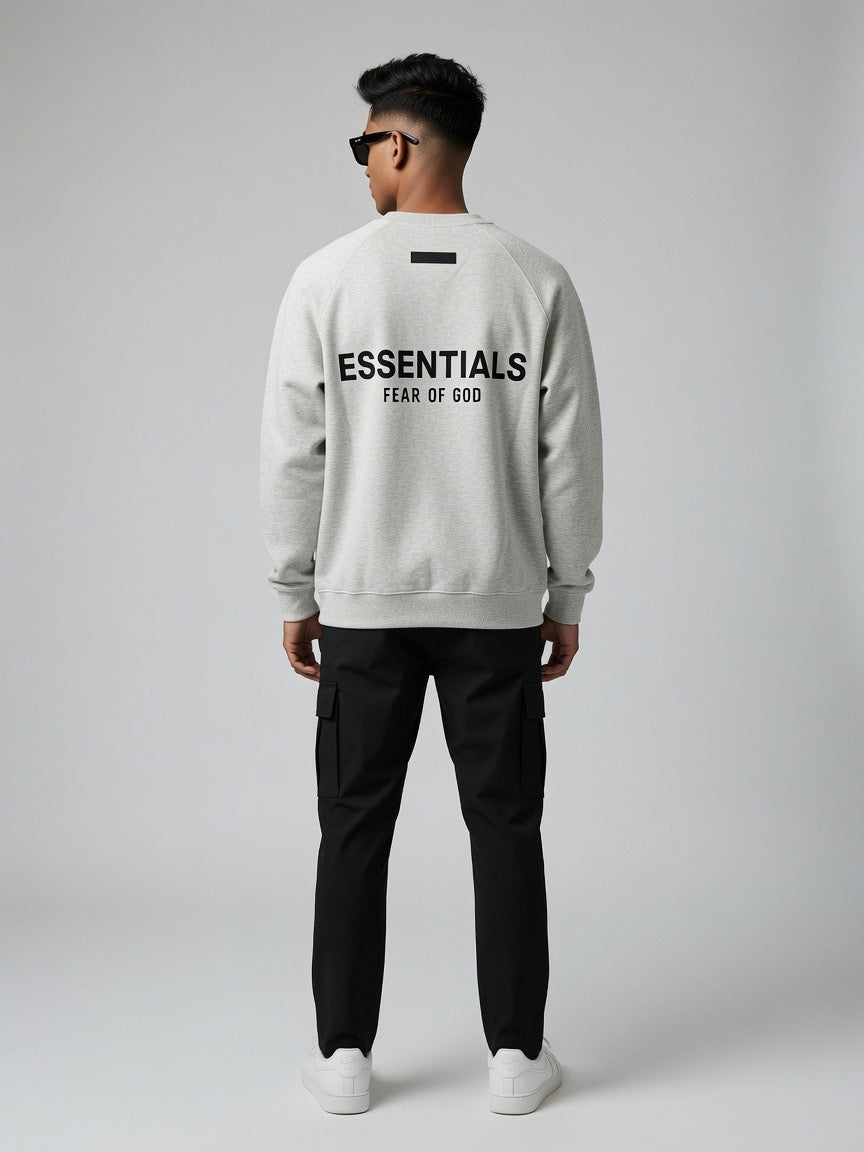 Essentials Double sided Crew Sweater