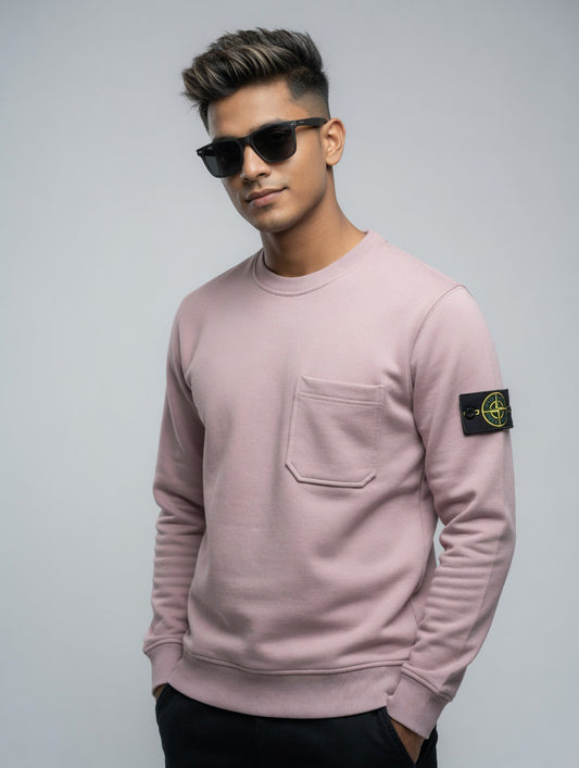 Premium Stone Island Inspired Crew Neck Sweatshirt