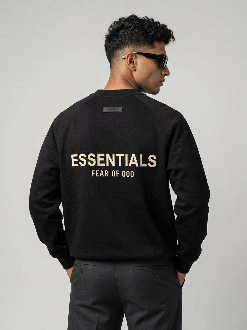 Essentials Double sided Crew Sweater