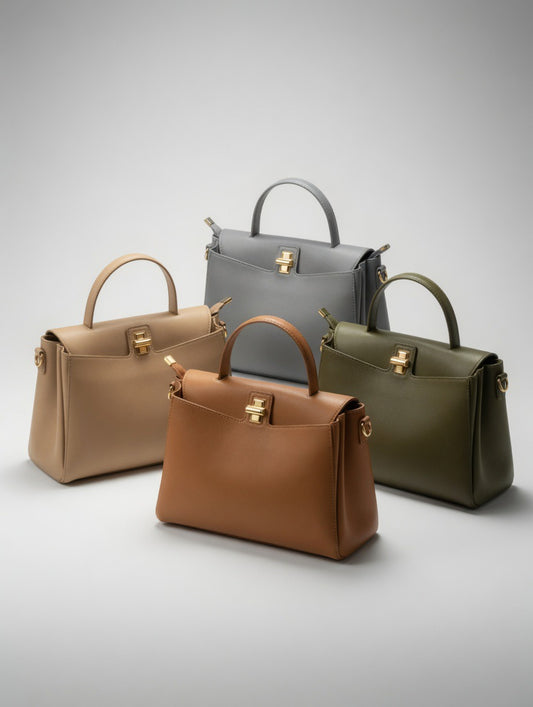 Signature Structured Tote Bag
