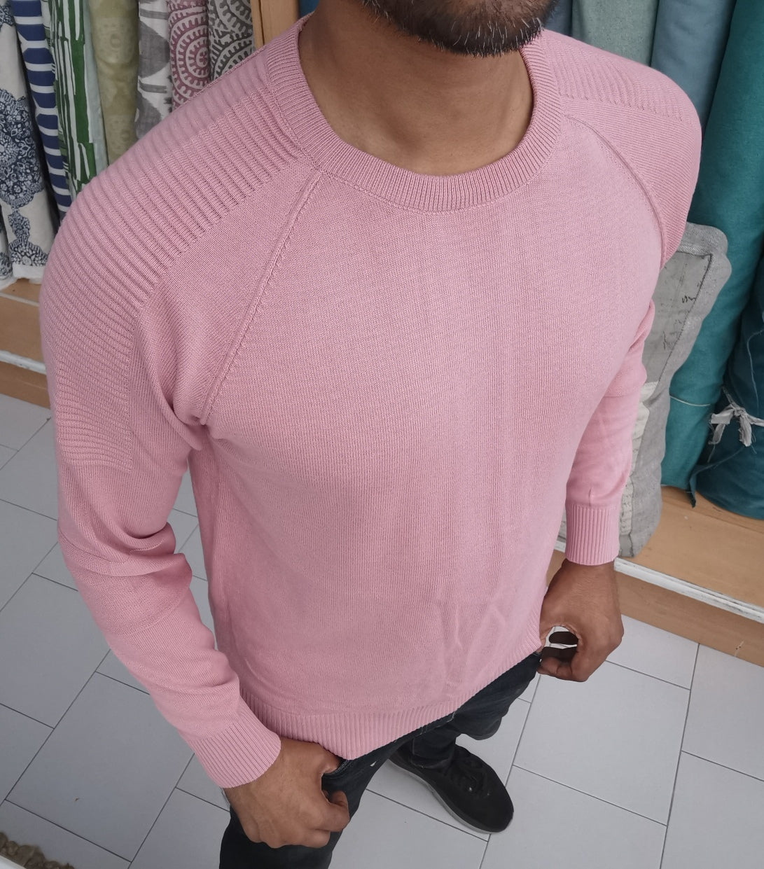 Ribbed sweater