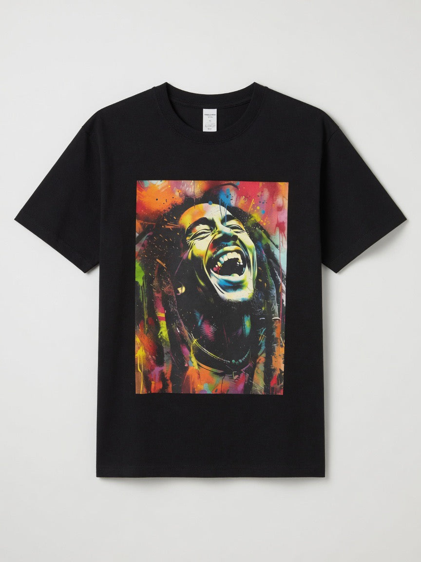 Bob Marley Iconic Portrait Tee