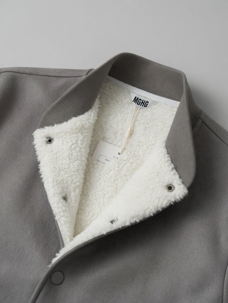 Faux Suede Jacket