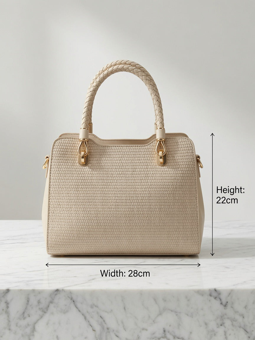 Luxury Woven Tote Bag