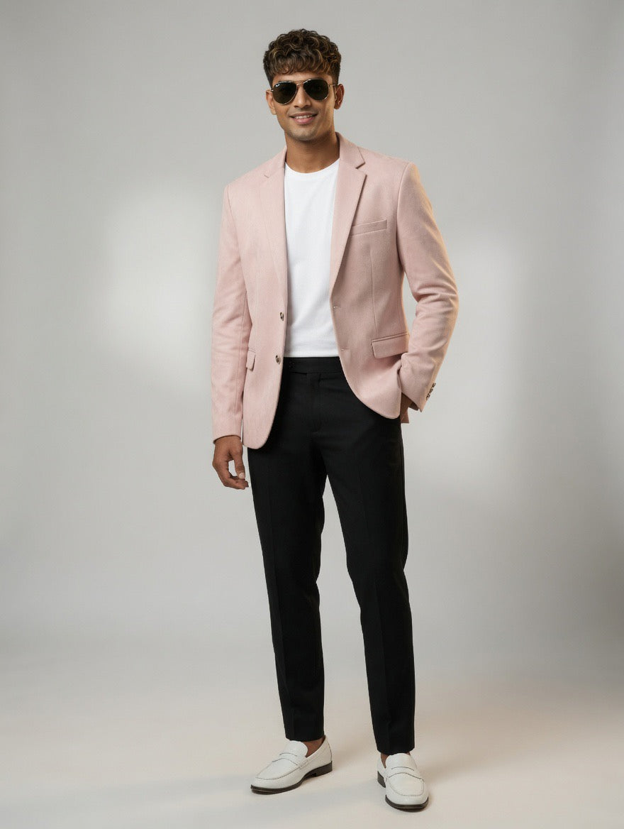 Velour Blazer