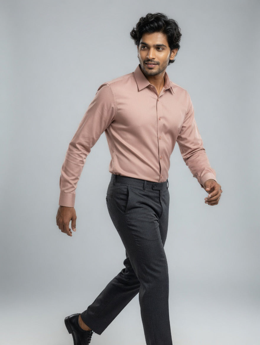 Premium Formal Cotton-Stretch Shirts