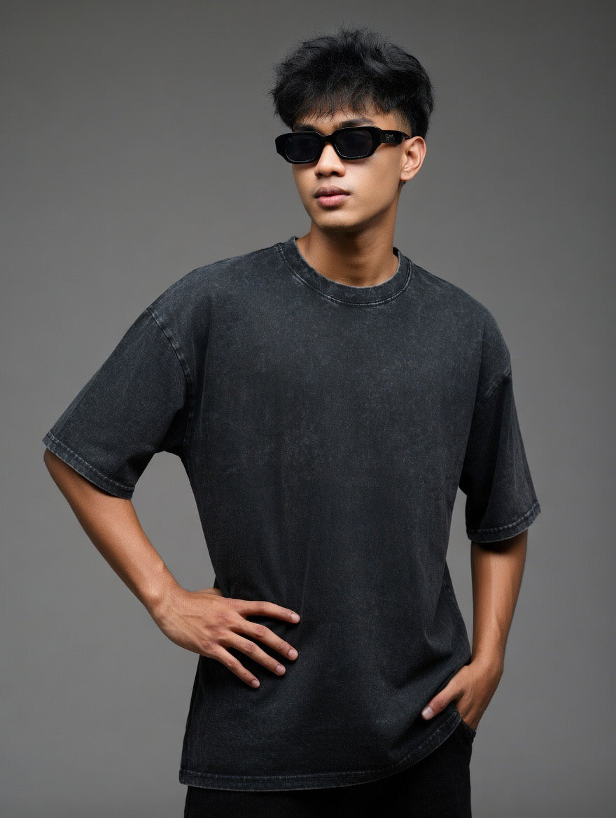 Acid Wash Oversized T-Shirt