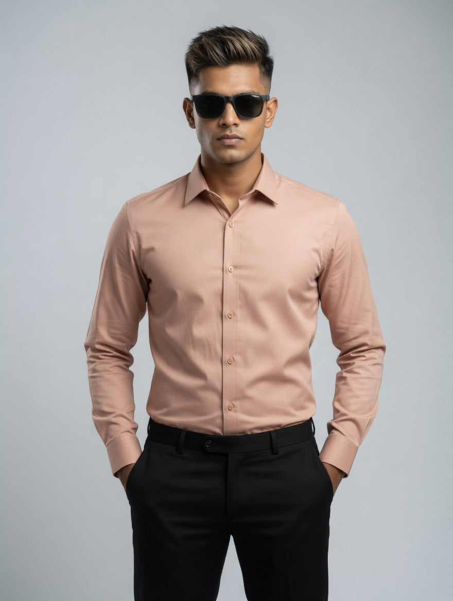 Premium Formal Cotton-Stretch Shirts