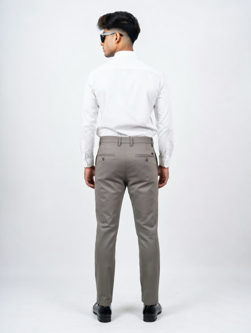 Slim Fit Tailored Chino Trousers