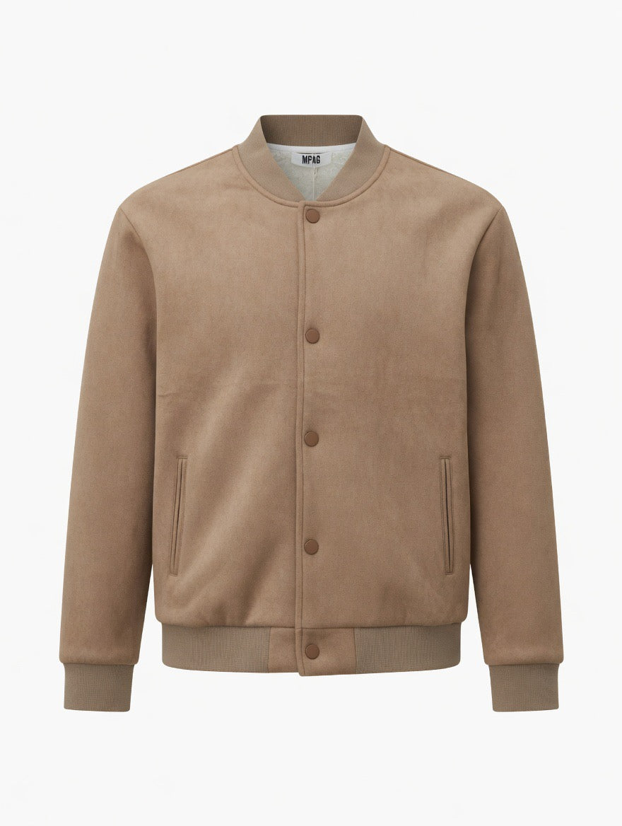 Faux Suede Jacket