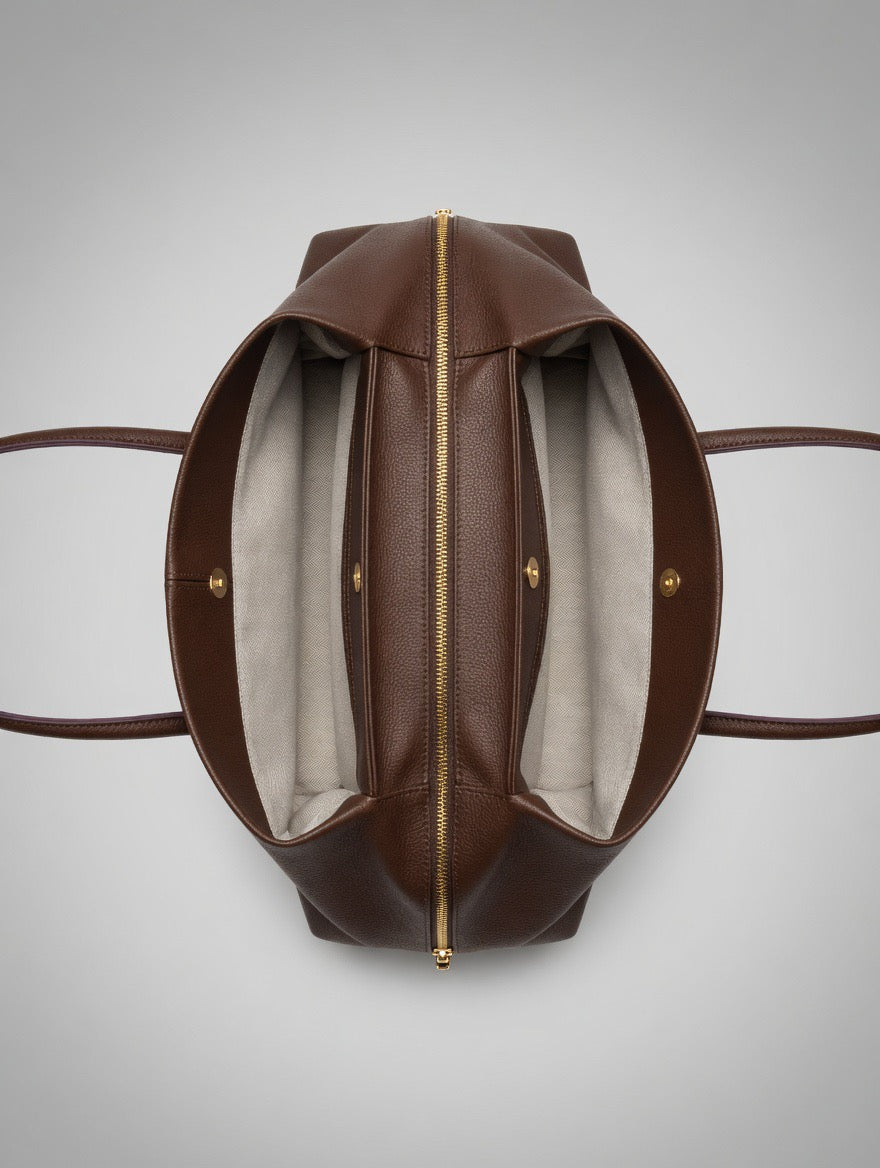 Multi-Strap Vintage Duffel Tote Bag