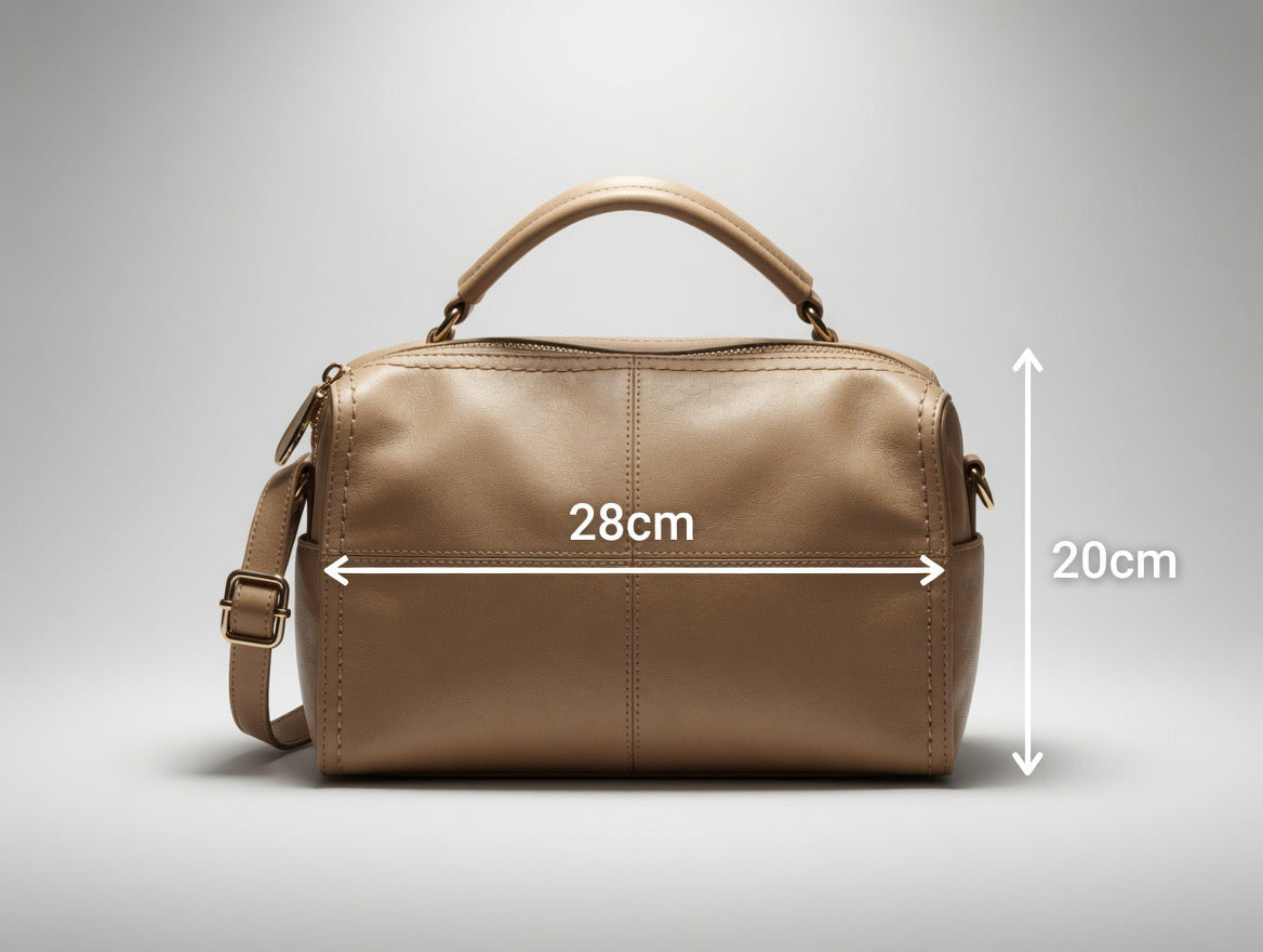Compact Barrel Tote Bag