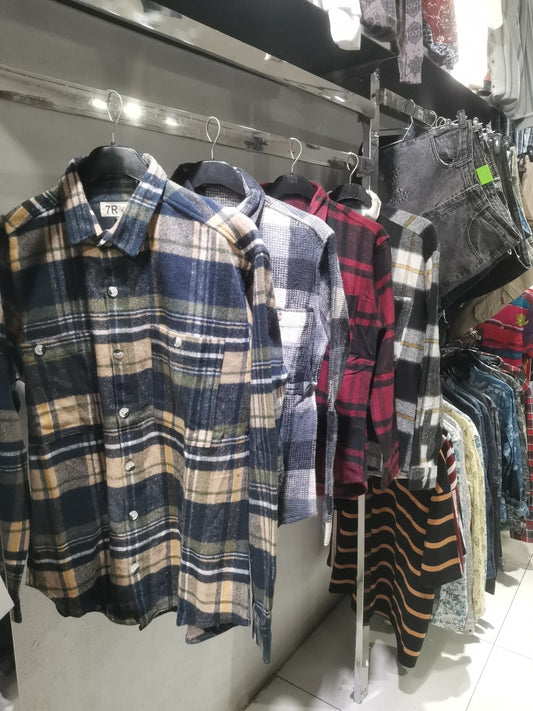 Oversized Flannel shirts