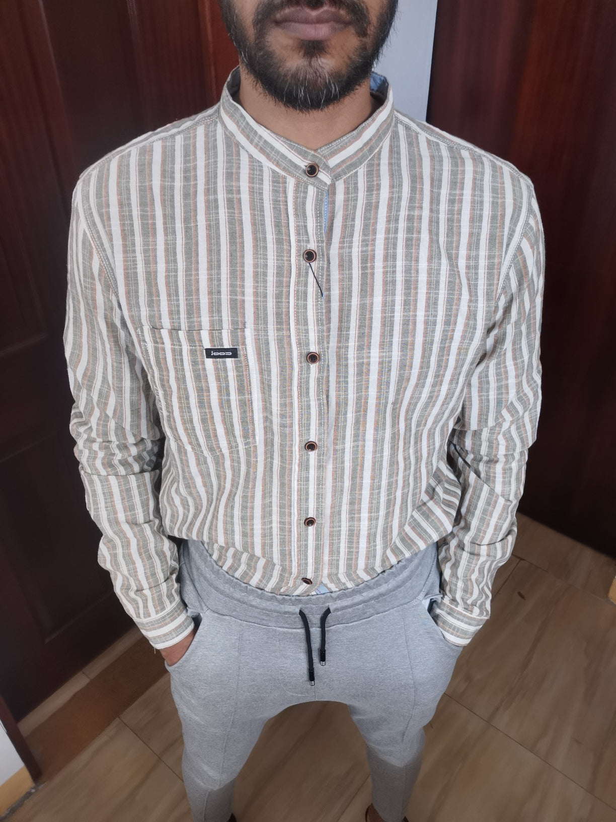 Stripe Linen shirt