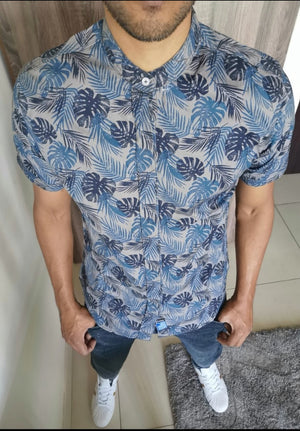 Cotton floral shirt
