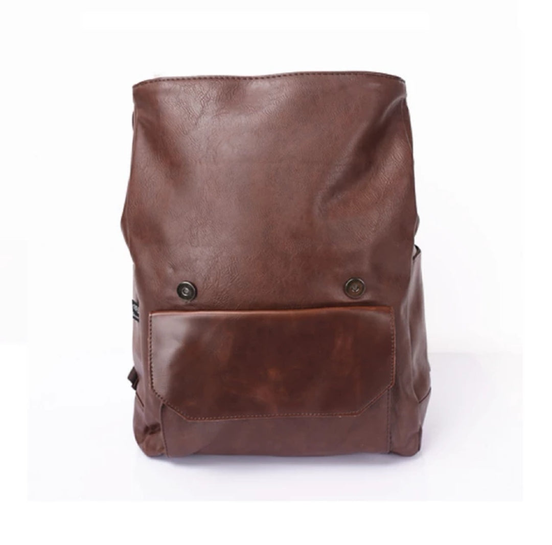 Faux leather Backpack